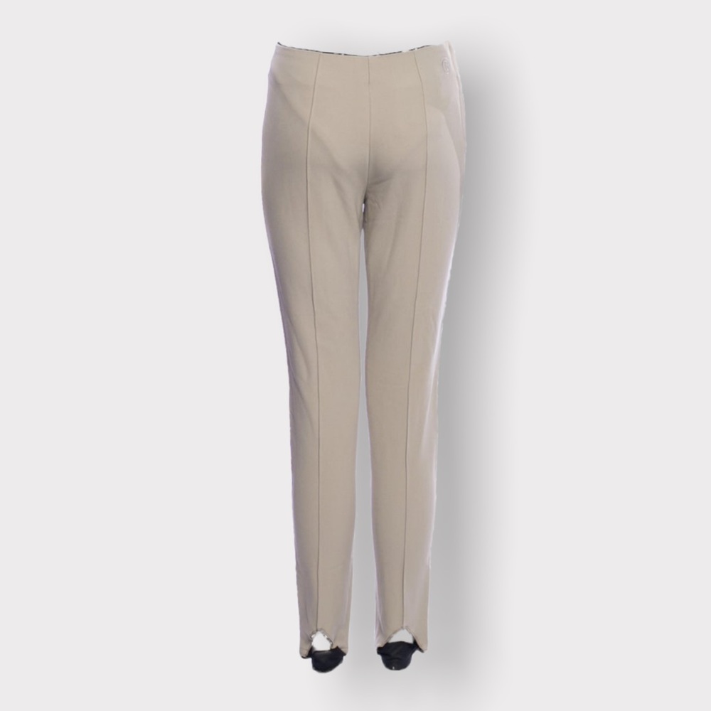 BOGNER BEIGE STIRRUP SKI PANTS BEIGE SIZE 4 WORN ONCE